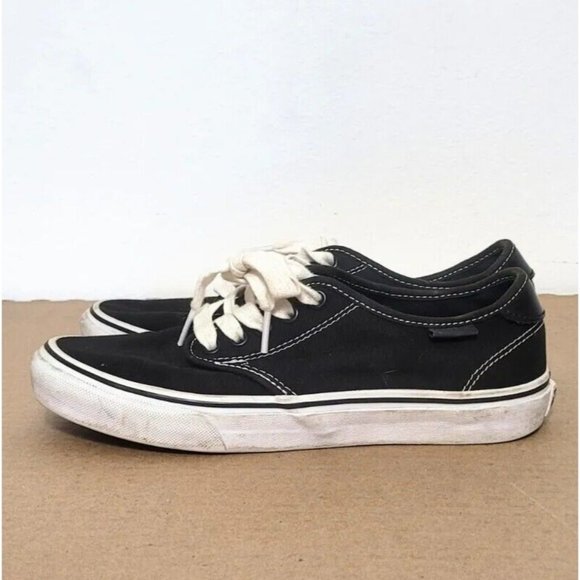 VANS Classic Era Black Canvas Skateboarding Shoes Sneakers Women's Size 7.5 - Picture 1 of 10